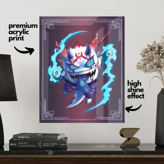 Gengar-PokeSlayer: 8"x10" Acrylic Print