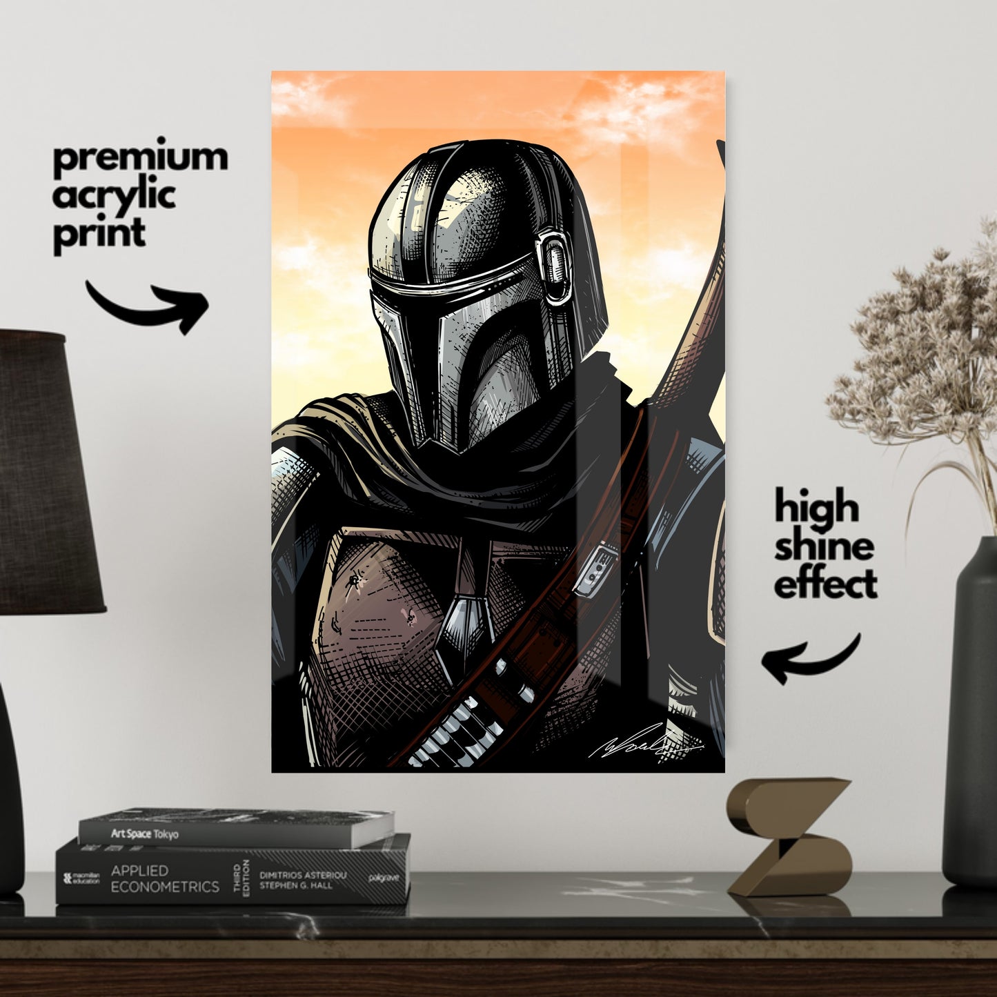 Star Wars The Mandalorian-Acrylic Print