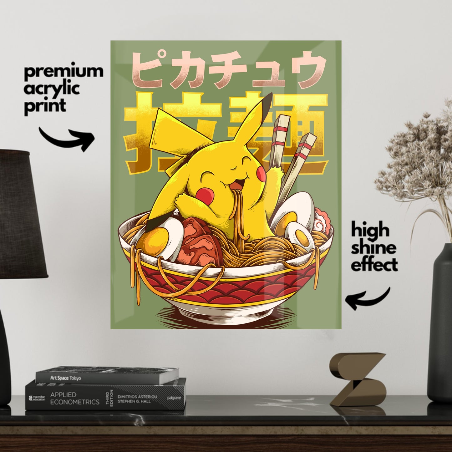 Pokémon Ramen Pikachu-Acrylic Print