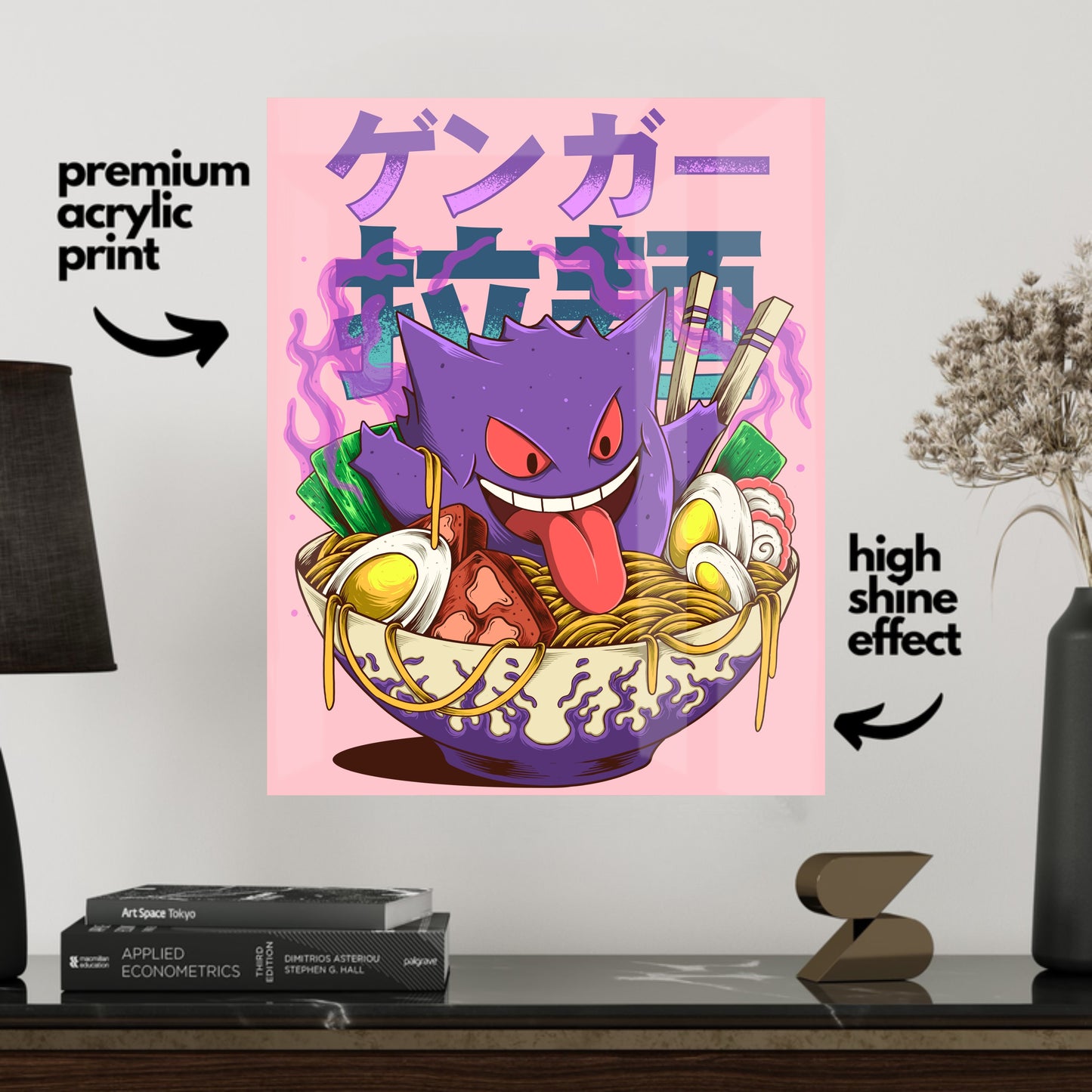 Pokémon Ramen Gengar-Acrylic Print