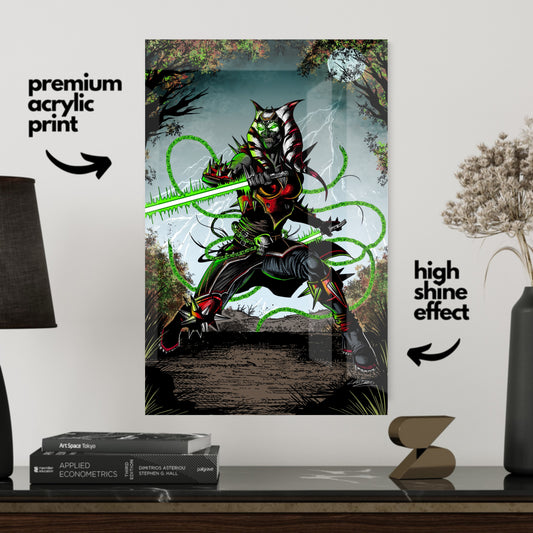 Star Wars Asoka Spawn-Acrylic Print