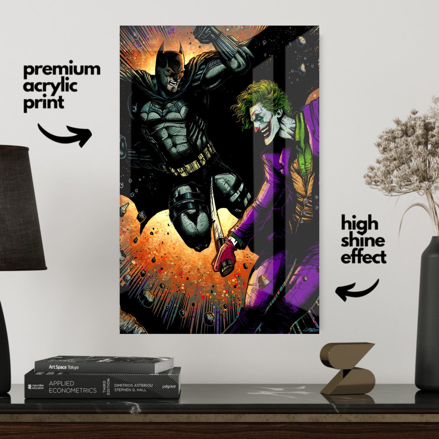 Batman vs Joker-Acrylic Print