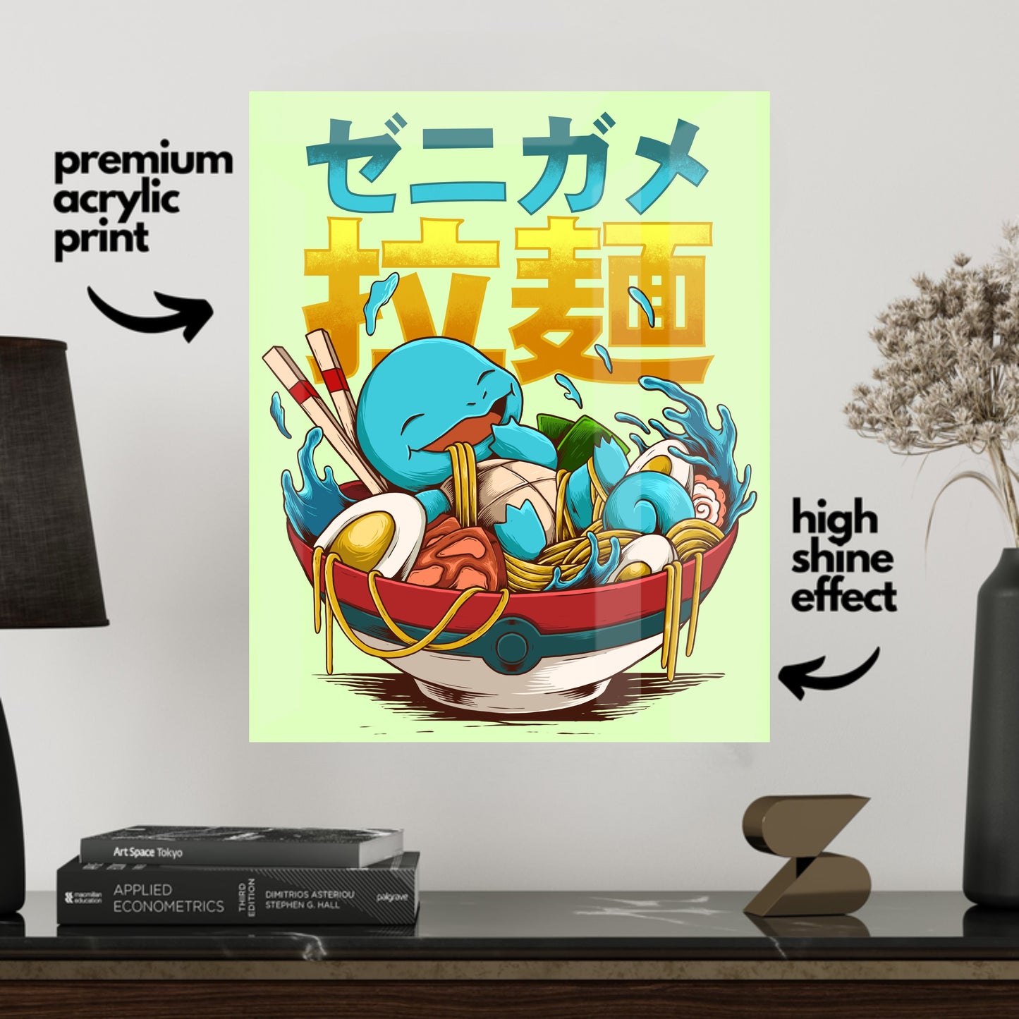 Pokémon Ramen Squirtle-Acrylic Print