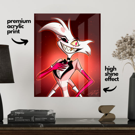 Hazbin Hotel-Angel Dust- 8"x10" Acrylic Print