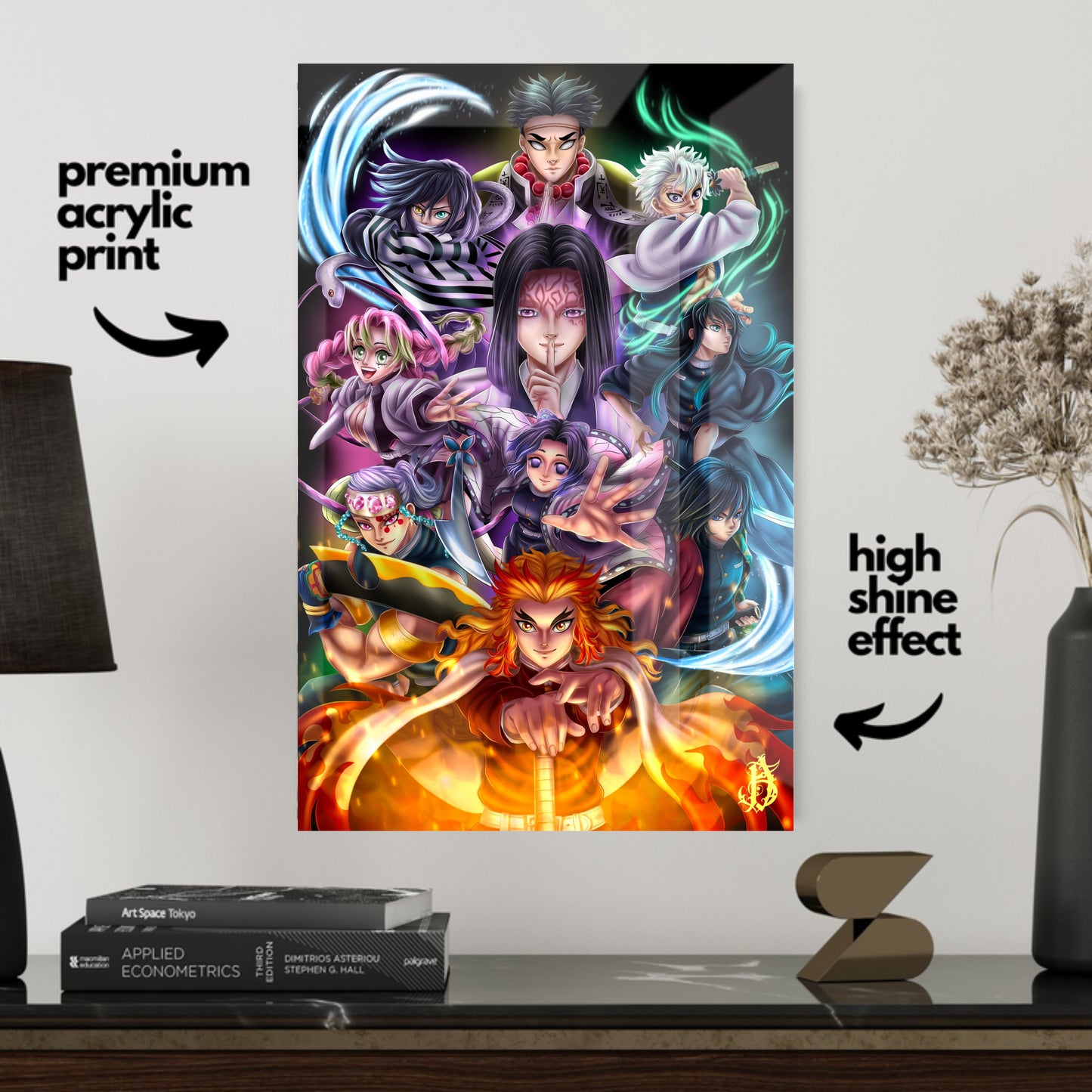 Demon Slayer Hashiras-Acrylic Print