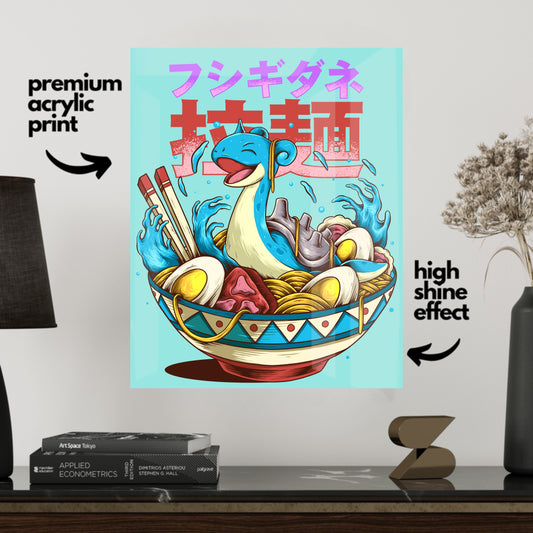 Pokémon Ramen Lapras-Acrylic Print