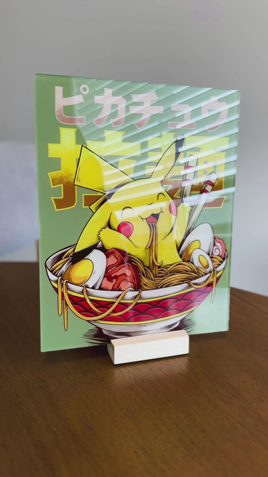 Pokémon Ramen Pikachu-Acrylic Print