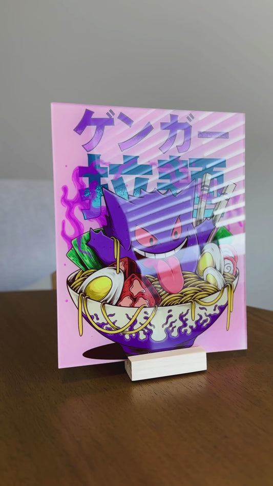 Pokémon Ramen Gengar-Acrylic Print